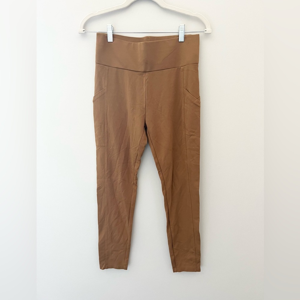 Lou & Grey Leggings | Camel Brown | Size small